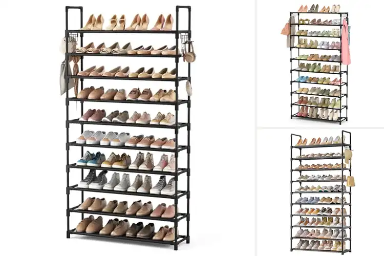 Detailed view of Best 10 Tier Shoe Racks