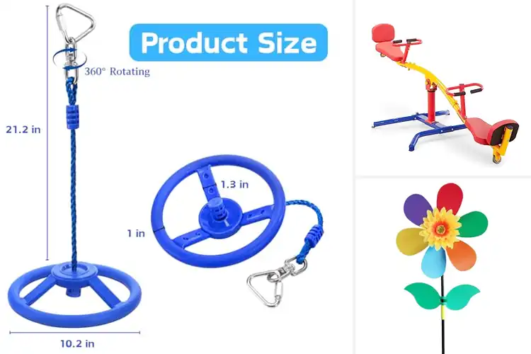 Detailed view of Best 360 Degree Spinners for Kids: Endless Outdoor Fun
