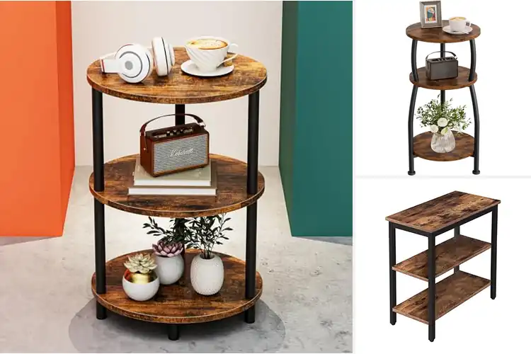 Detailed view of Best Accent Tables With Shelves: 10 Stylish Picks