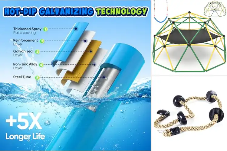 Detailed view of Best Active Play Equipment