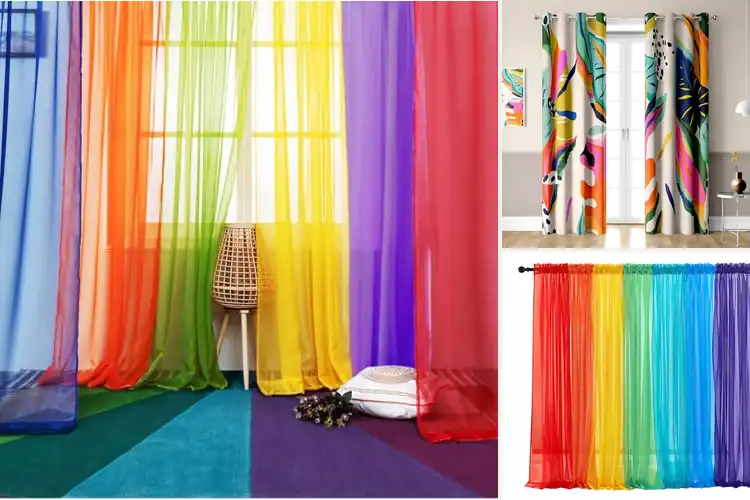 Detailed view of Best Colorful Curtains to Brighten Your Room