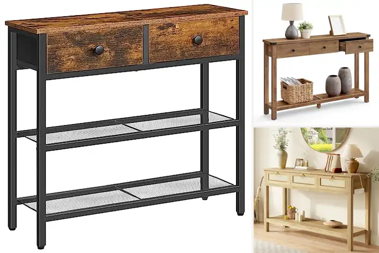 Detailed view of Best Console Tables With Drawers