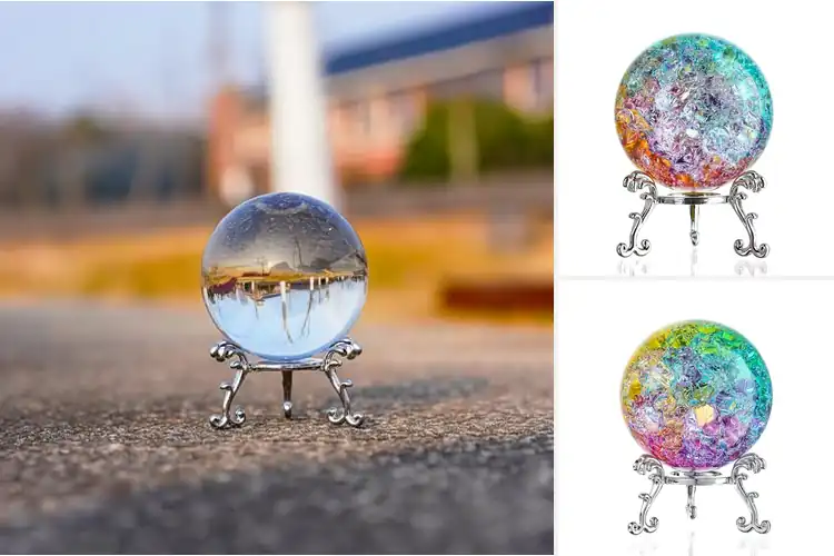 Detailed view of Best Crystal Ball Decorations