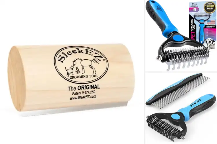 Detailed view of Best Deshedding Brushes
