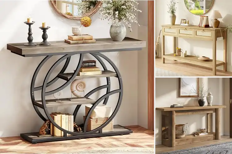 Detailed view of Best Entryway Tables