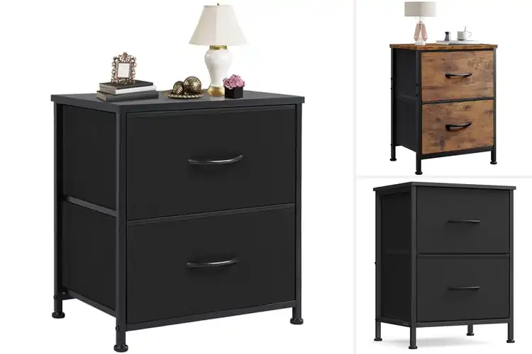 Detailed view of Best Fabric Drawer Tables: Stylish & Lightweight Storage