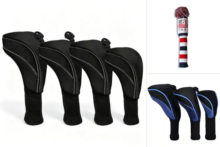Detailed view of Best Fairway Head Covers: Protect Your Clubs in Style