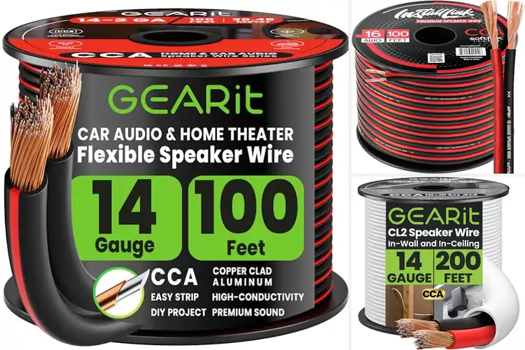 Detailed view of Best Home Theater Speaker Cables: Crystal Clear Sound
