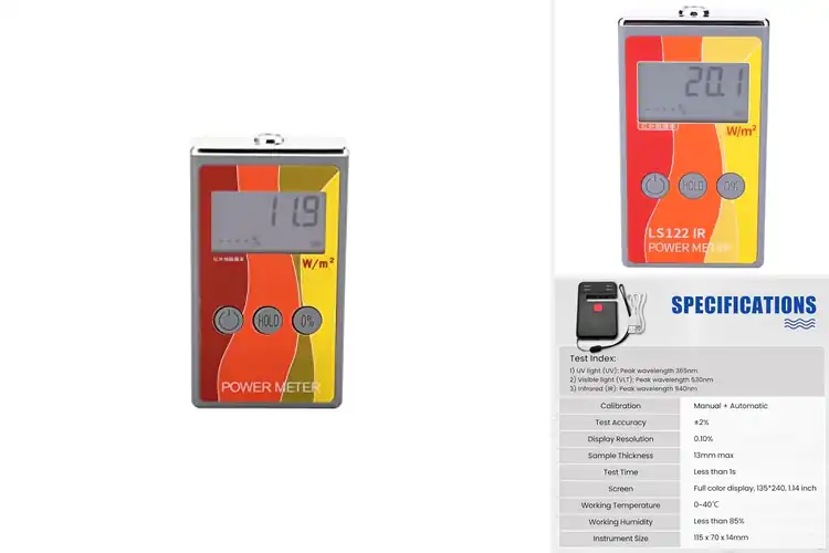 Detailed view of Best Infrared Rejection Meters