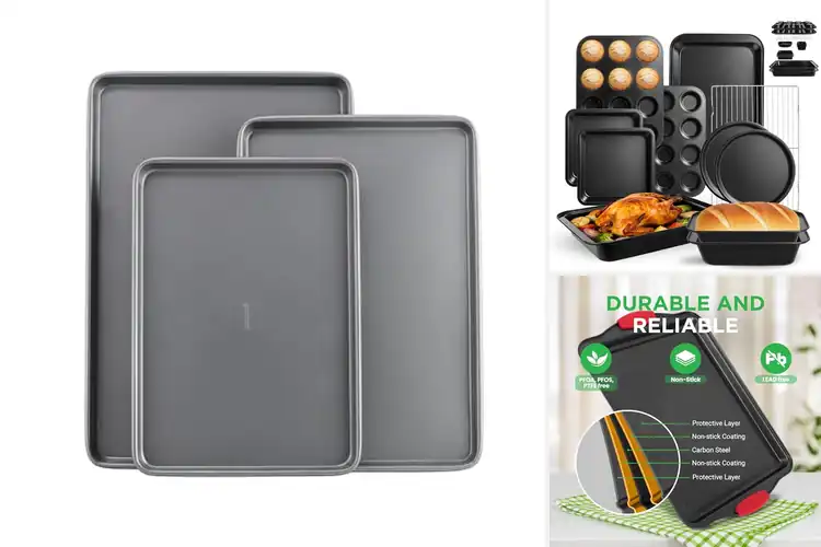 Detailed view of Best Kitchen Baking Pans: Top 10 Nonstick Sets Reviewed