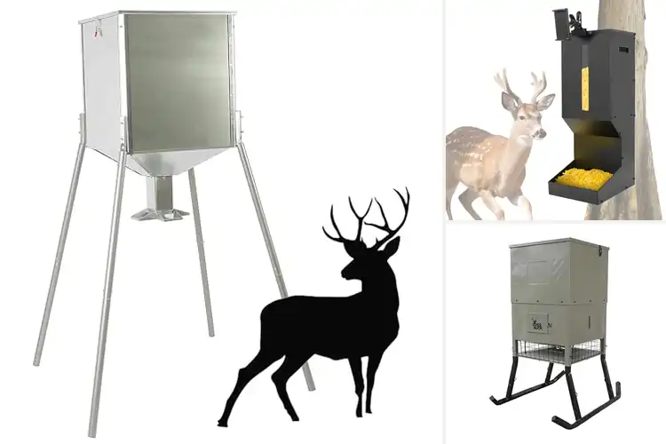 Detailed view of Best Metal Deer Feeders