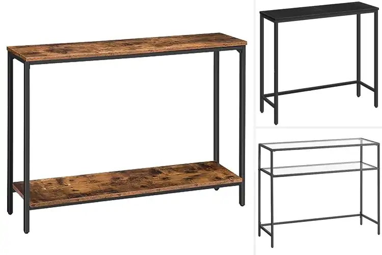 Detailed view of Best Metal Frame Console Tables