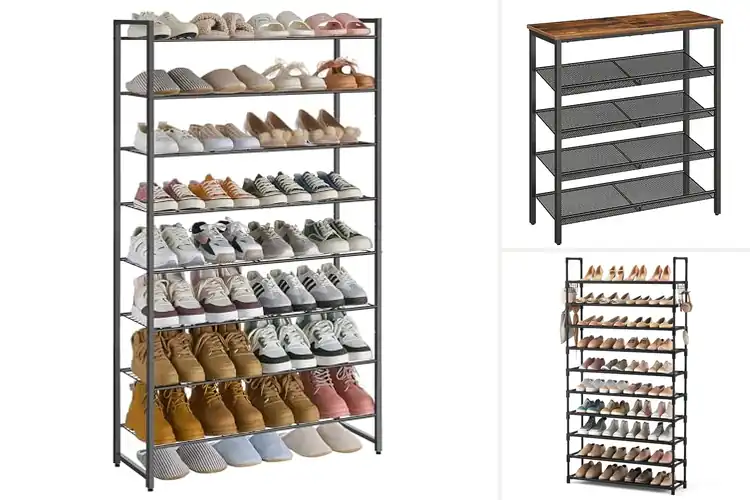 Detailed view of Best Metal Shoe Shelves: Durable, Stylish Storage Solutions