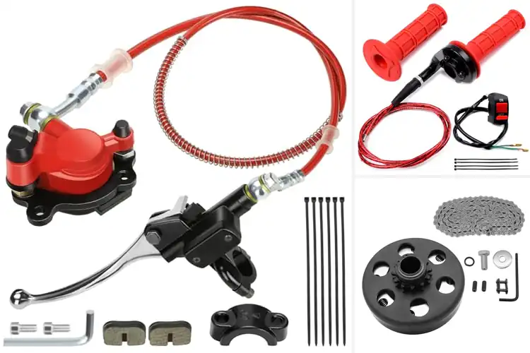 Detailed view of Best Mini Bike Parts for Power & Safety