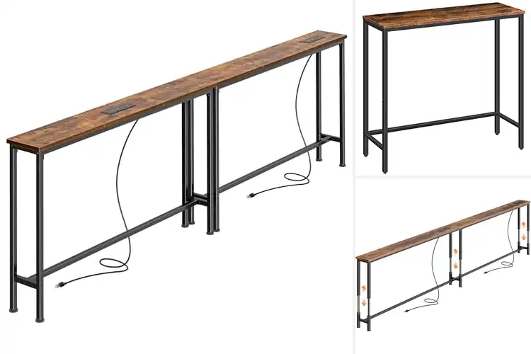 Detailed view of Best Narrow Console Tables