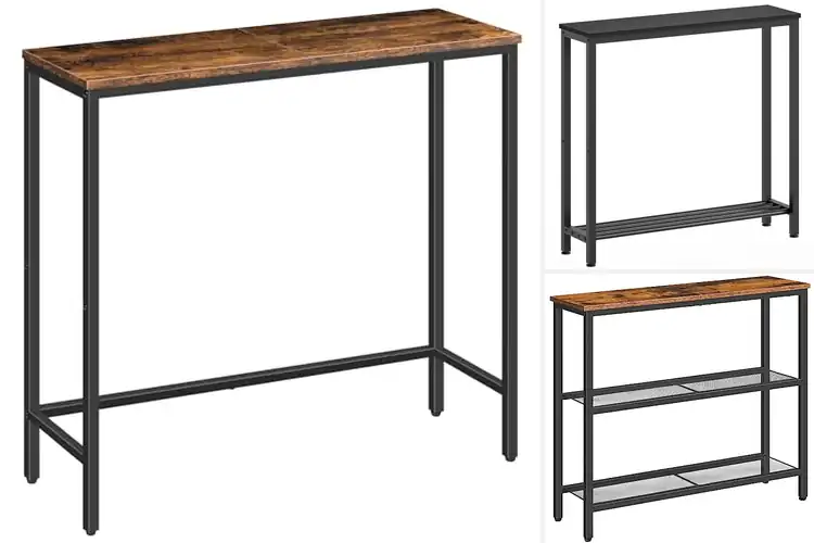 Detailed view of Best Narrow Hallway Tables: Enhance Your Space