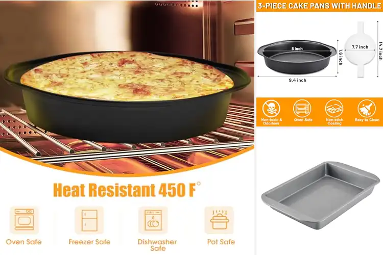 Detailed view of Best Non-Stick Cake Pans: Bake Like a Pro with Ease