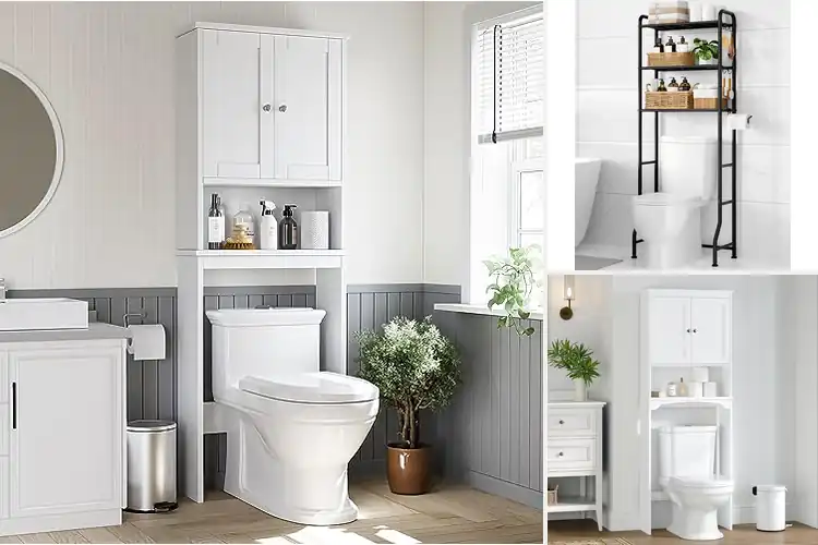 Detailed view of Best Over The Toilet Storage Cabinets