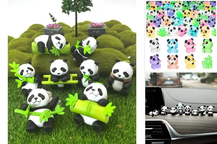 Detailed view of Best Panda Figurines: Unique Designs to Brighten Your Space
