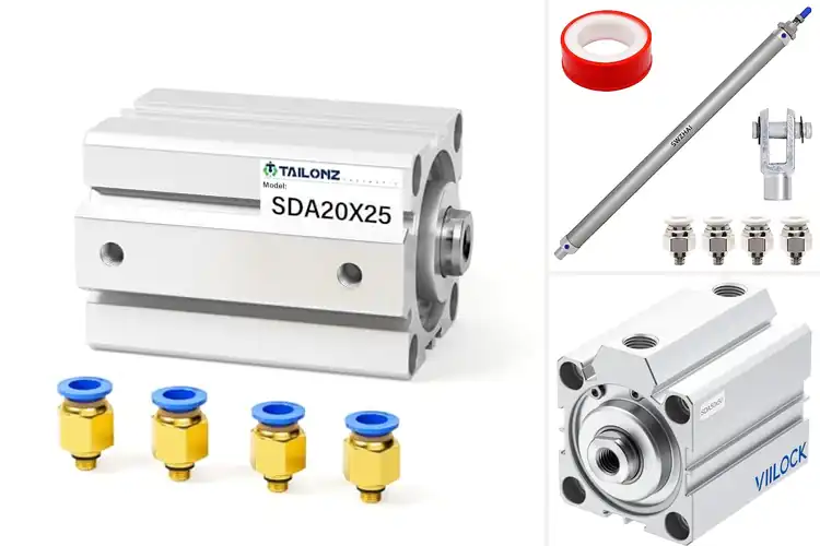 Detailed view of Best Pneumatic Thin Cylinders: Top 9 Space-Saving Picks