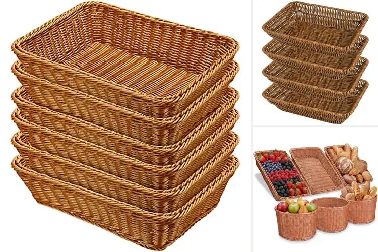 Detailed view of Best Produce Display Baskets