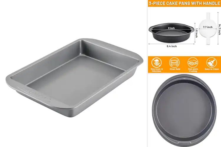 Detailed view of Best Reusable Cake Pans