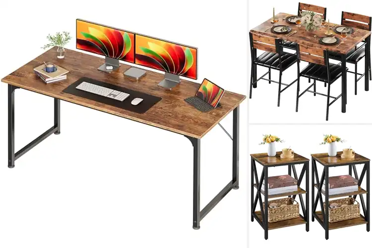 Detailed view of Best Rustic Brown Tables: 10 Stylish Picks