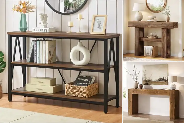 Detailed view of Best Rustic Console Tables: 10 Warm Space Essentials