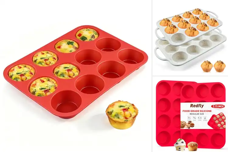 Detailed view of Best Silicone Muffin Pans: Easy Baking, Fast Cleanup