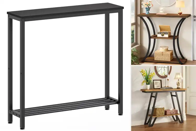 Detailed view of Best Space-Saving Entryway Tables: 10 Stylish Picks