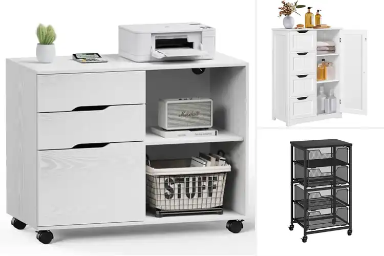 Detailed view of Best Storage Tables with Drawers