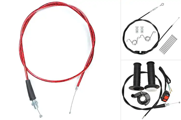 Detailed view of Best Throttle Cables for Smooth, Strong Rides
