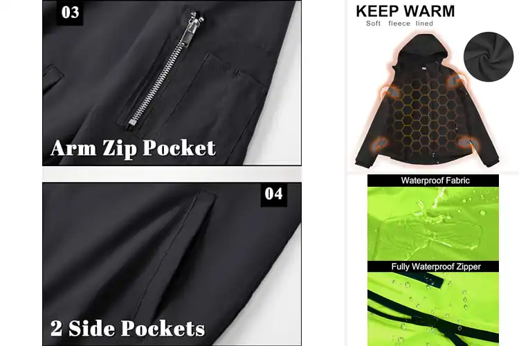 Detailed view of Best Windproof Jackets: Top 10 Stylish Picks